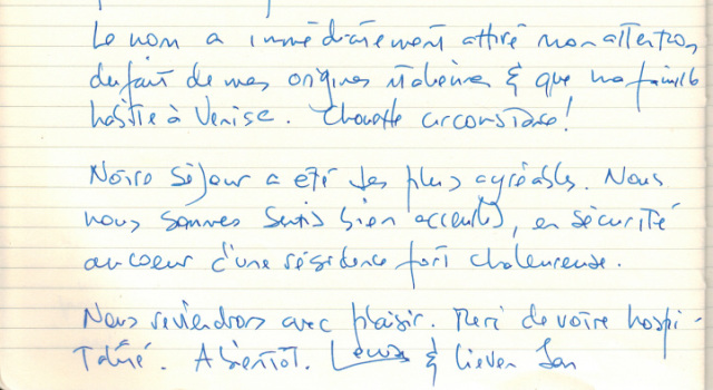 bien accueilli, en sécurité