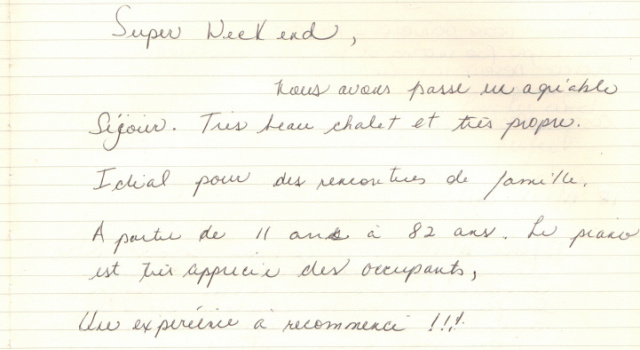 idéal pour les rencontres de familles